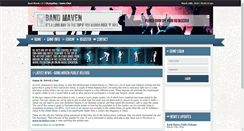Desktop Screenshot of bandmaven.com